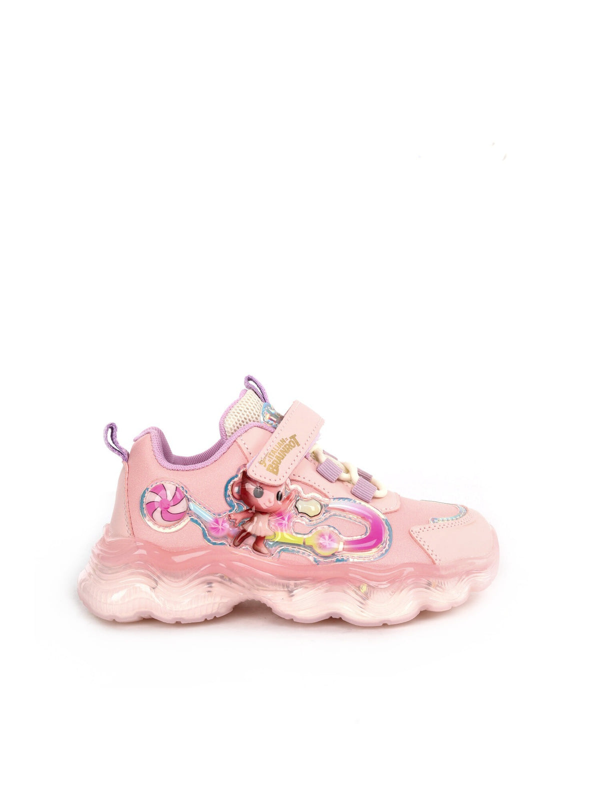 Skifidol sneakers strappo jr da bambino/a rosa