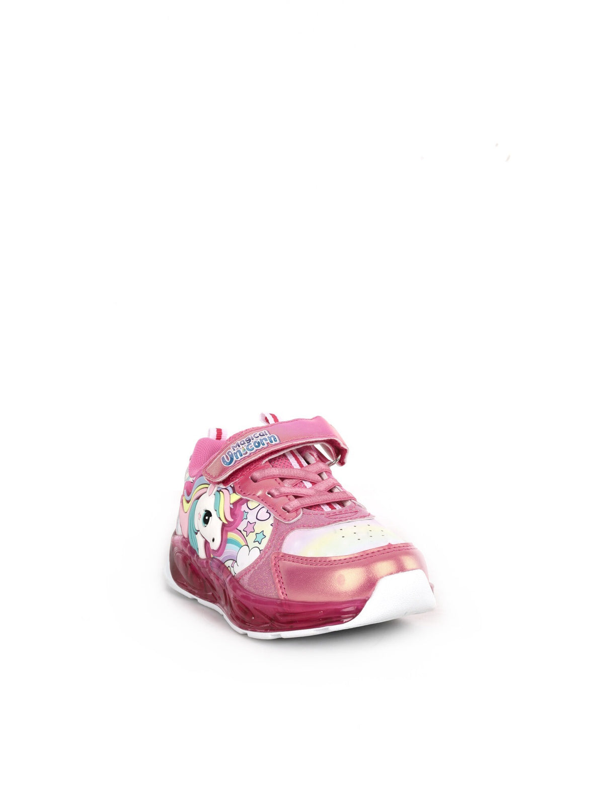 Unicorn sneakers strappo jr da bambino/a fuxia