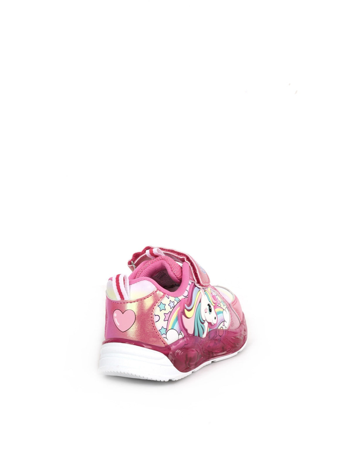 Unicorn sneakers strappo jr da bambino/a fuxia
