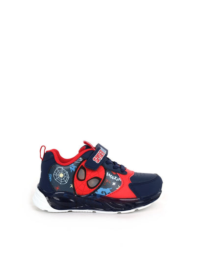 Spiderman sneakers strappo jr da bambino/a blu