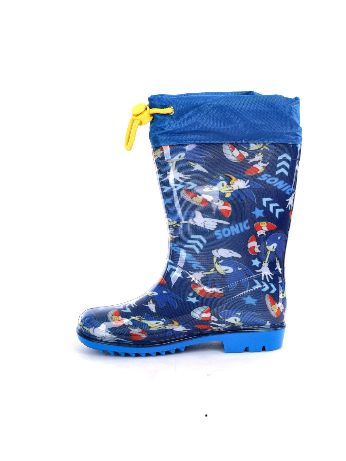 Sonic pioggia stivale pioggia da bambino/a blu