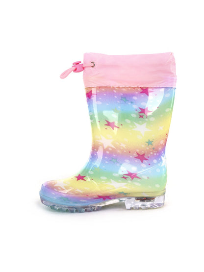 Unicorn pioggia stivale pioggia da bambino/a rosa