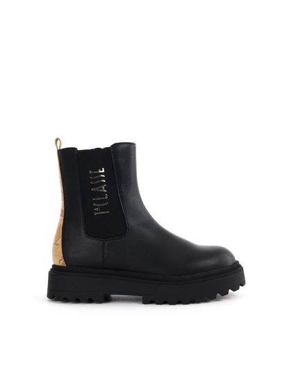 Alviero martini stiv stivale da donna nero beige
