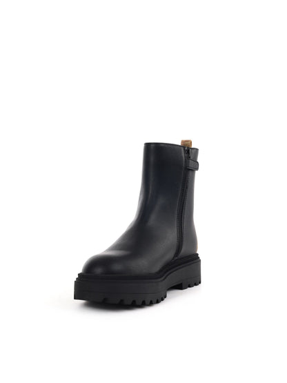 Alviero martini stiv stivale da donna nero beige