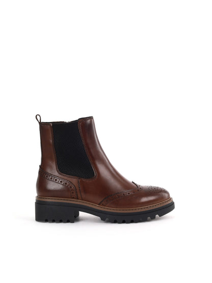 Shoelab stivaletto stivale da donna marrone