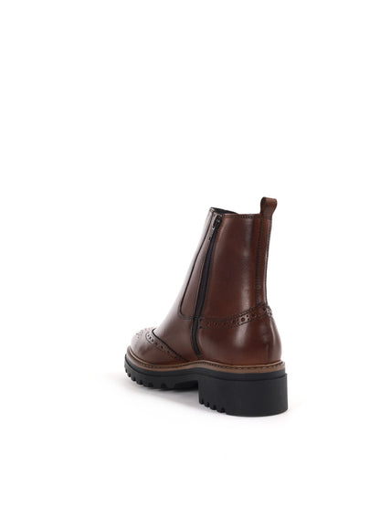 Shoelab stivaletto stivale da donna marrone