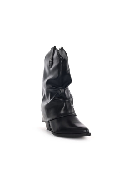 L. biagiotti stivale da donna nero