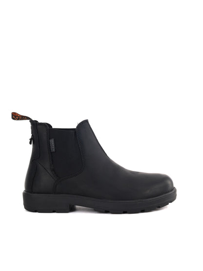 Work street stivalet stivale da uomo nero