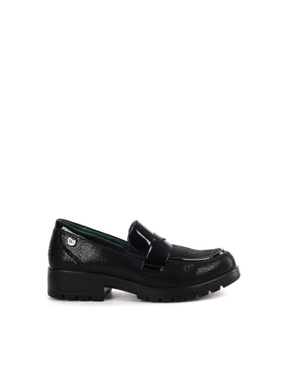 Ecobio vegan mocassi mocassino da donna nero