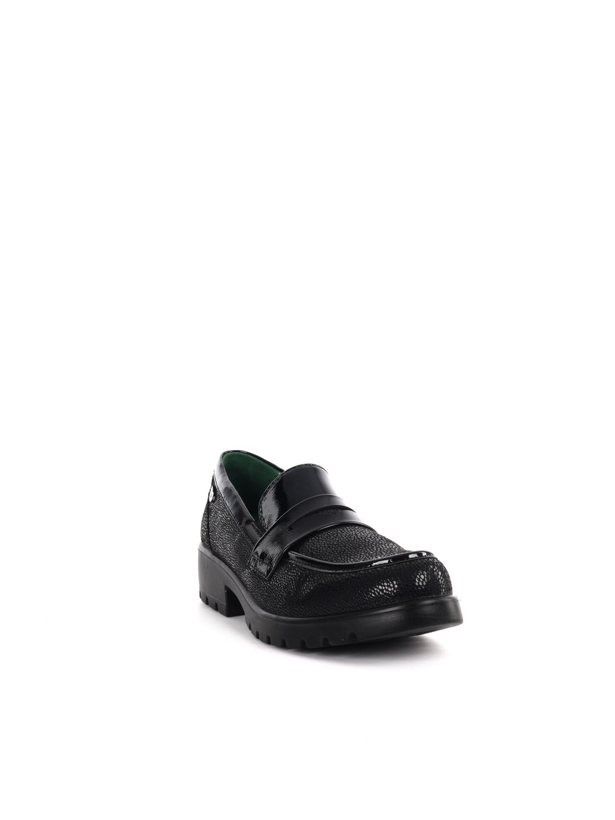 Ecobio vegan mocassi mocassino da donna nero