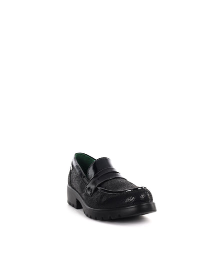 Ecobio vegan mocassi mocassino da donna nero