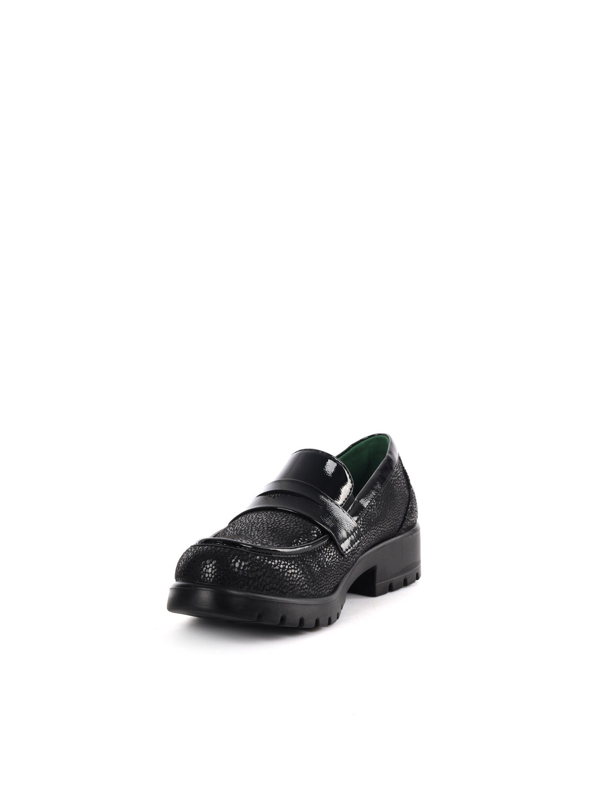 Ecobio vegan mocassi mocassino da donna nero