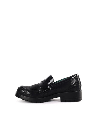 Ecobio vegan mocassi mocassino da donna nero