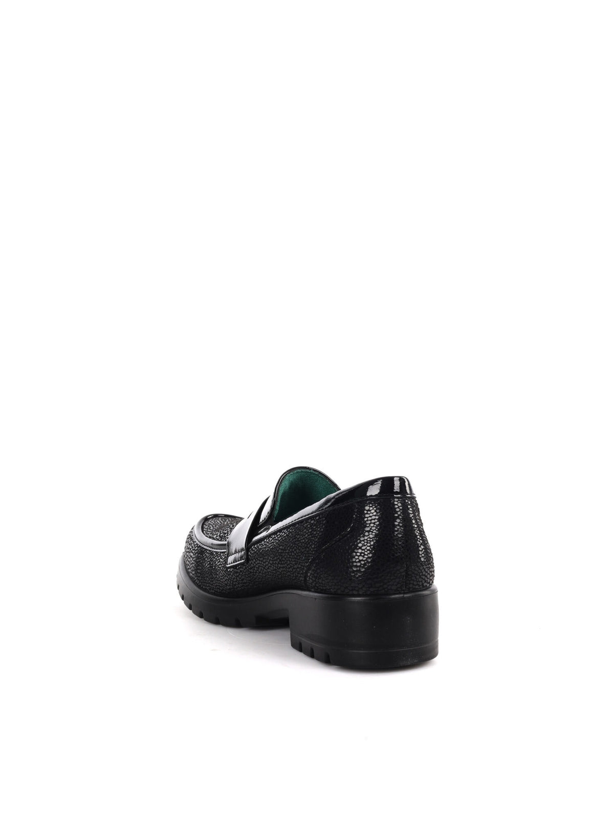 Ecobio vegan mocassi mocassino da donna nero