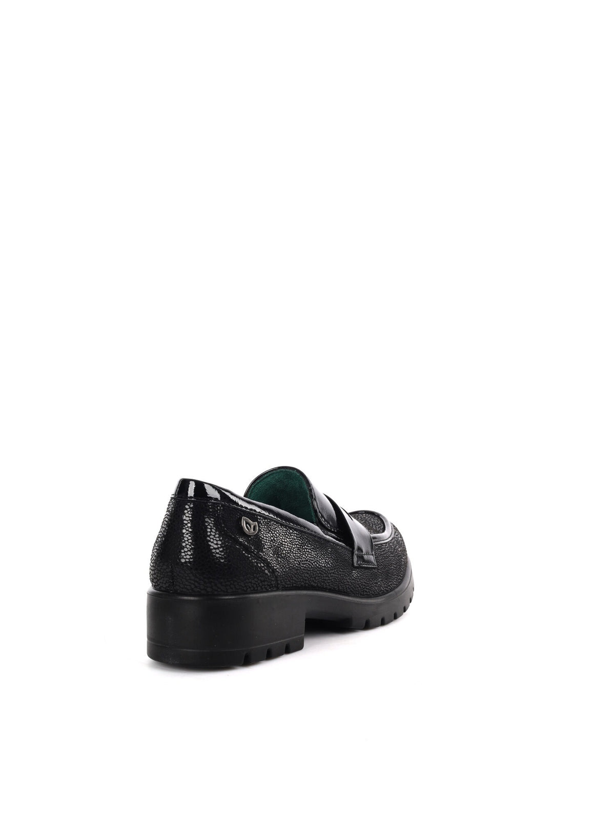 Ecobio vegan mocassi mocassino da donna nero