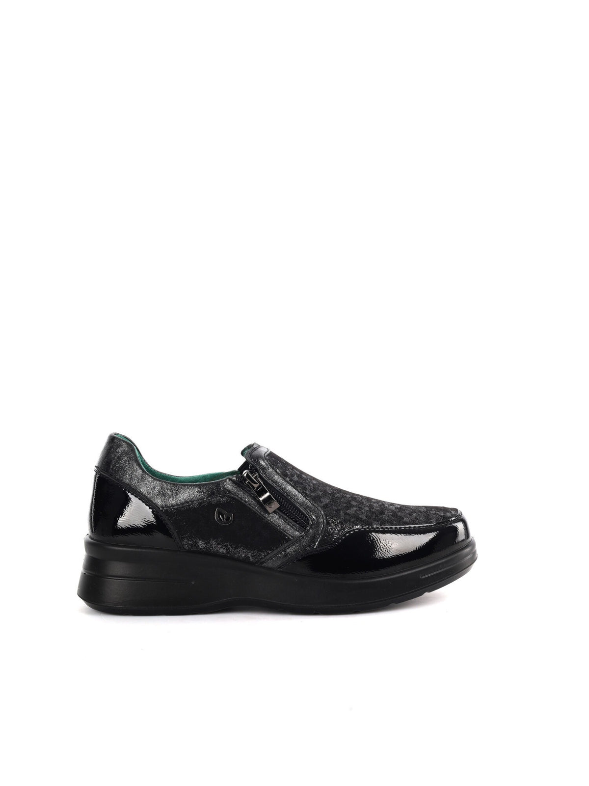 Ecobio vegan slipon da donna nero