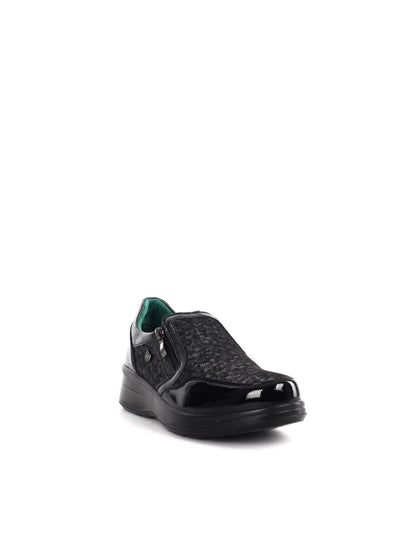 Ecobio vegan slipon da donna nero