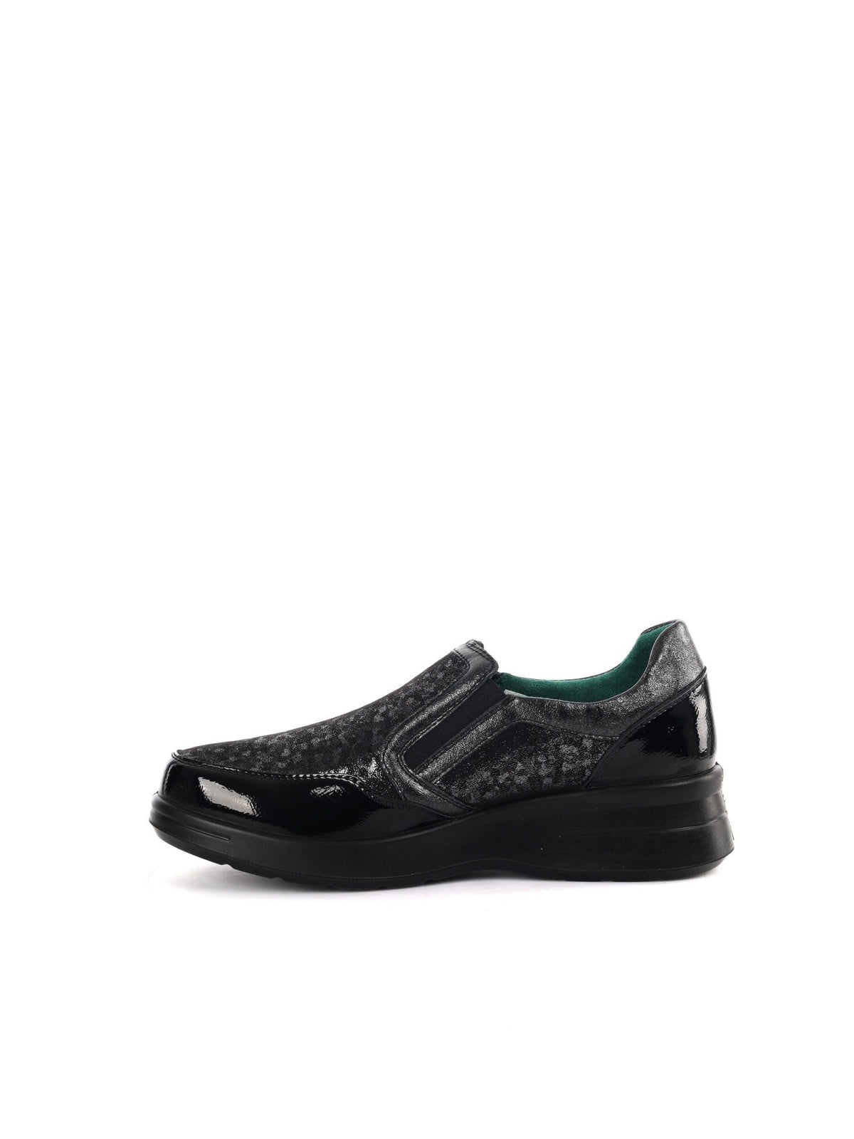 Ecobio vegan slipon da donna nero