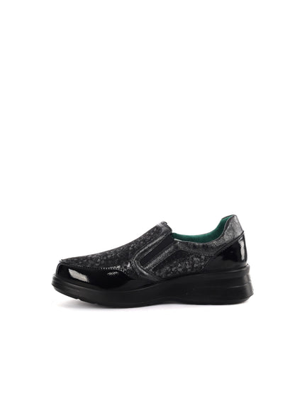 Ecobio vegan slipon da donna nero