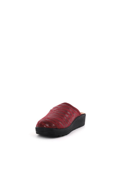 Ecobio sanital ciaba ciabatta da donna bordeaux