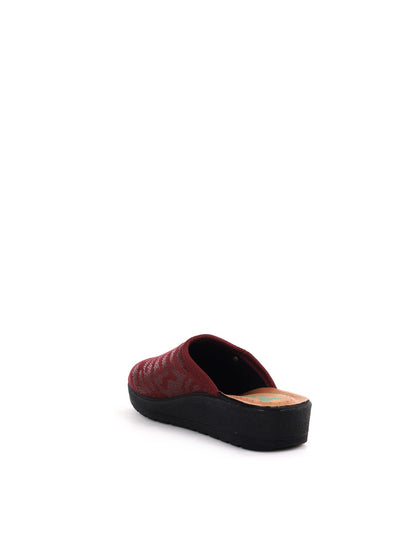 Ecobio sanital ciaba ciabatta da donna bordeaux