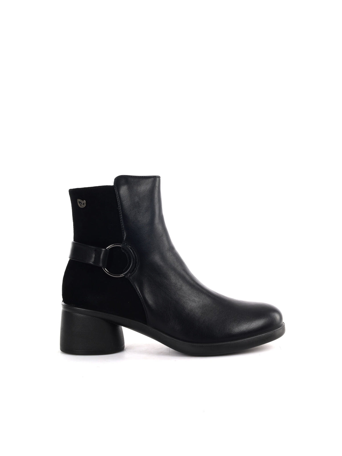 Ecobio vegan stivale da donna nero
