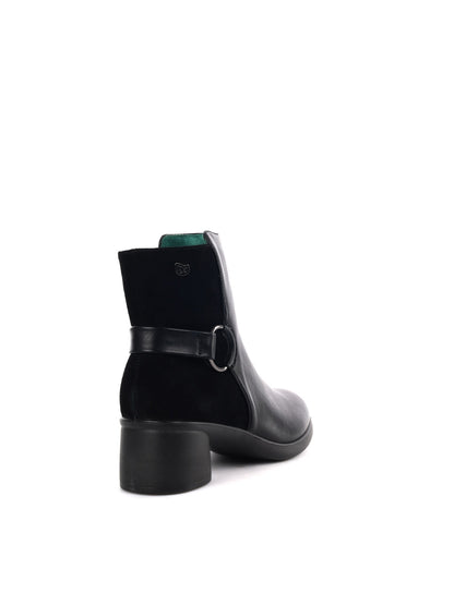 Ecobio vegan stivale da donna nero