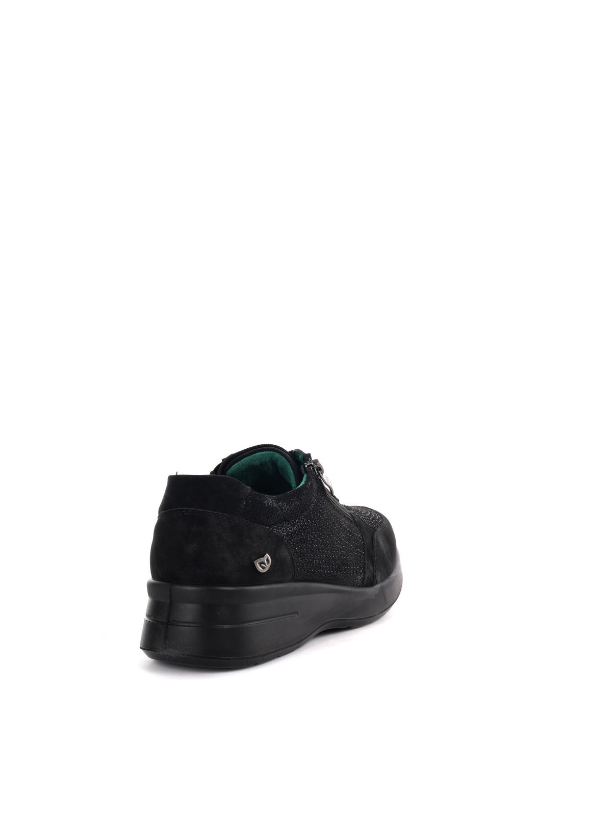 Ecobio vegan stringa stringata da donna nero