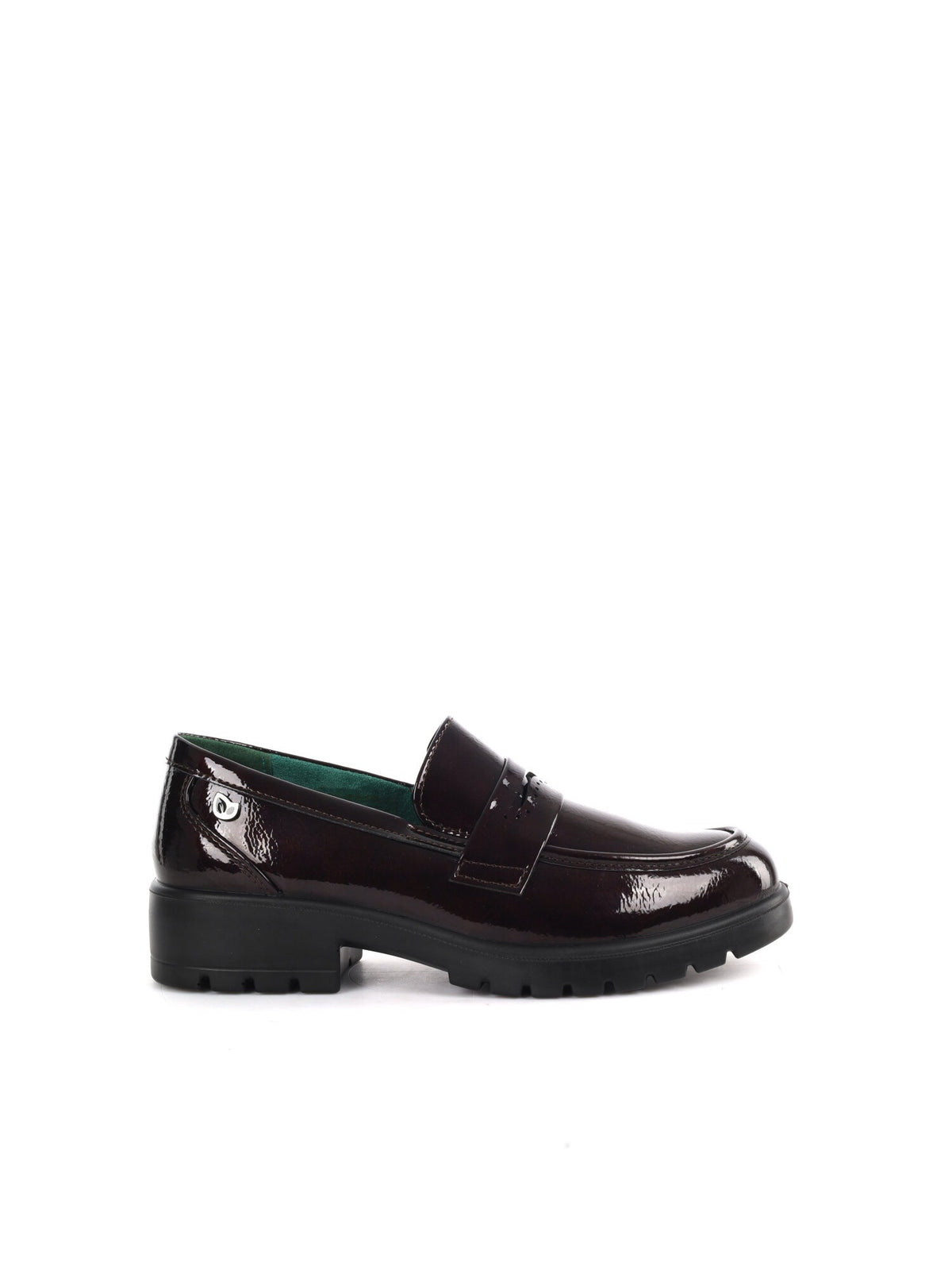 Ecobio vegan mocassi mocassino da donna bordeaux