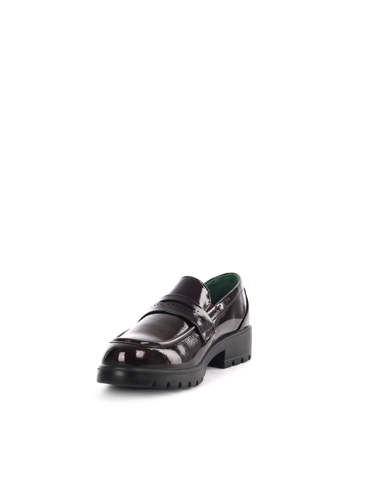 Ecobio vegan mocassi mocassino da donna bordeaux