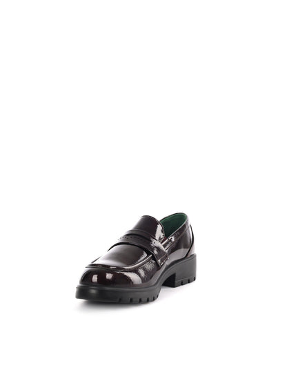 Ecobio vegan mocassi mocassino da donna bordeaux