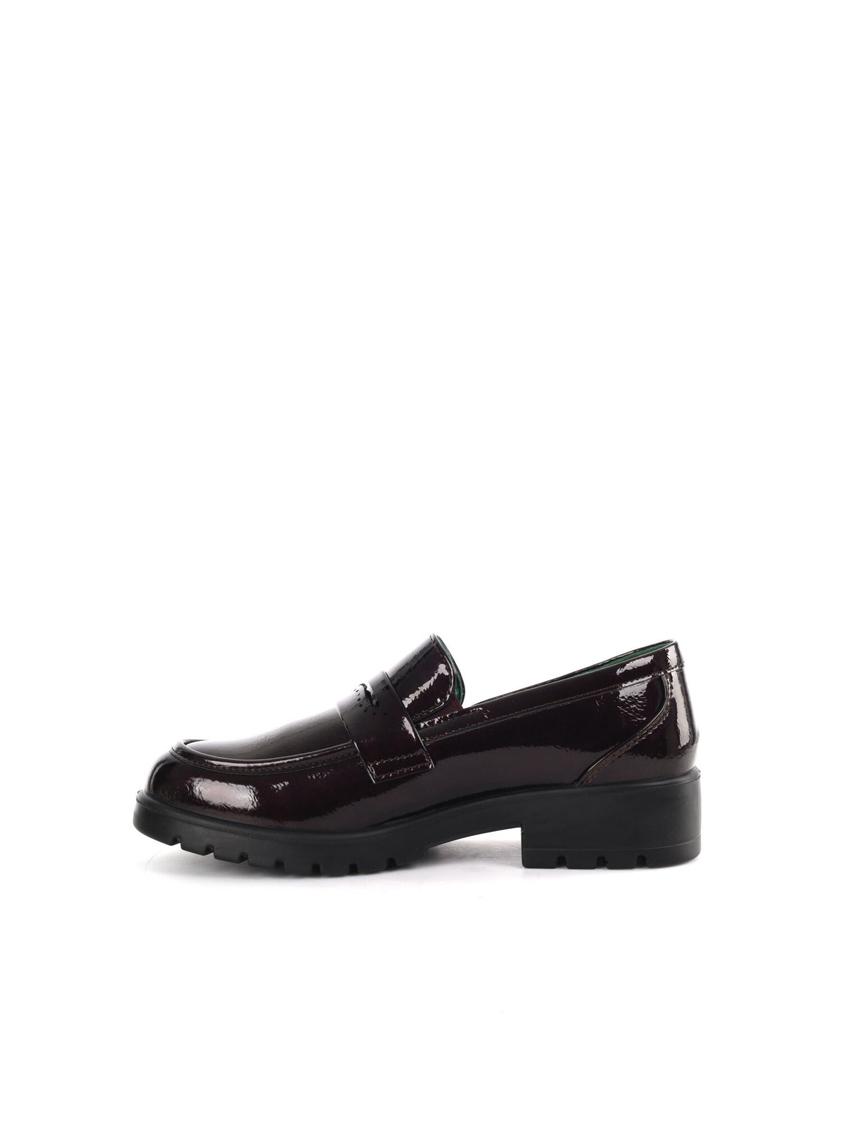 Ecobio vegan mocassi mocassino da donna bordeaux