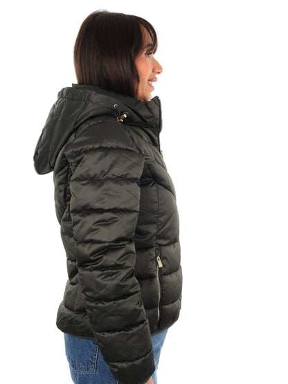 Yes zee giubbino da donna verde militare