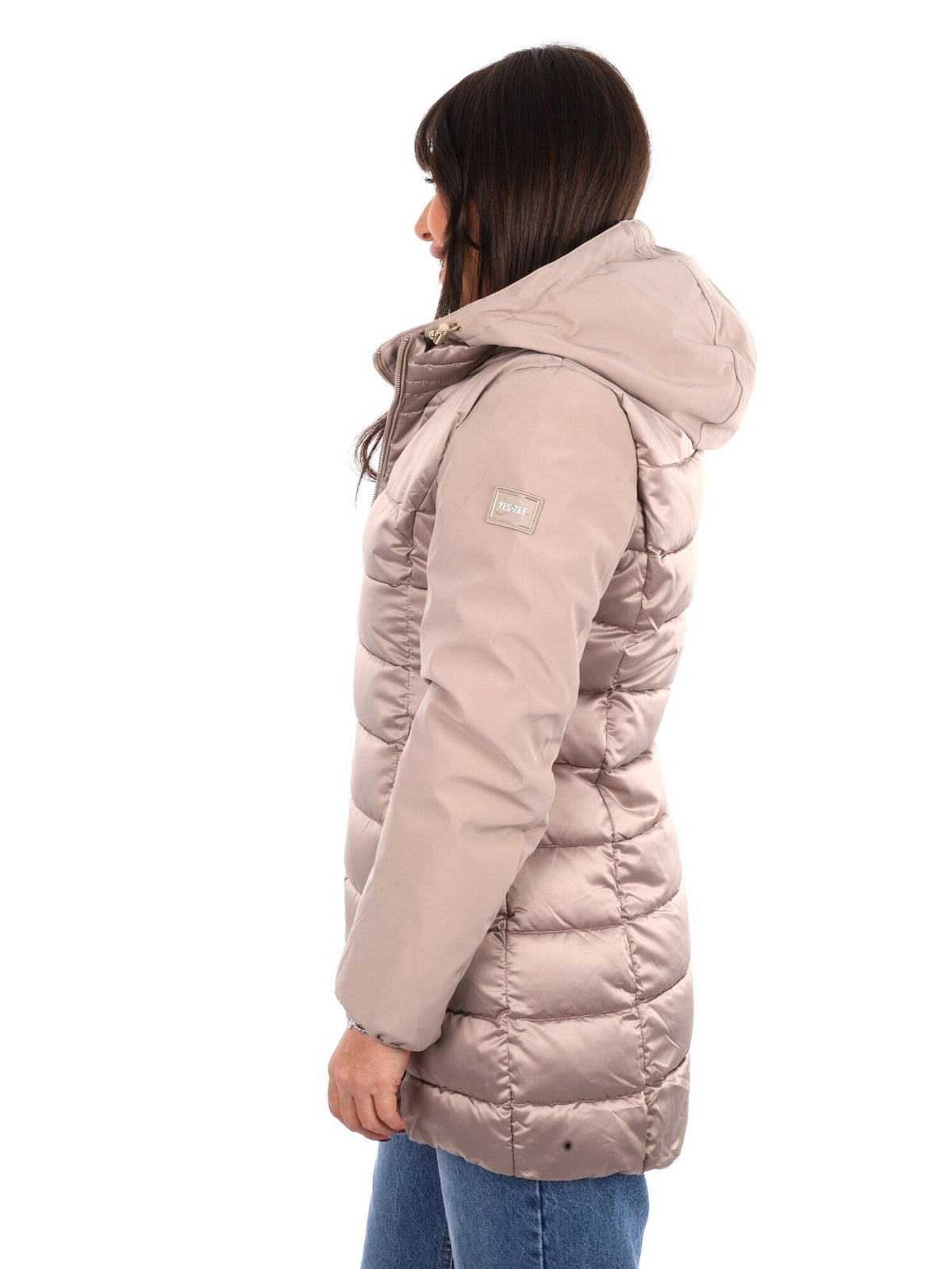 Yes zee giaccone da donna beige