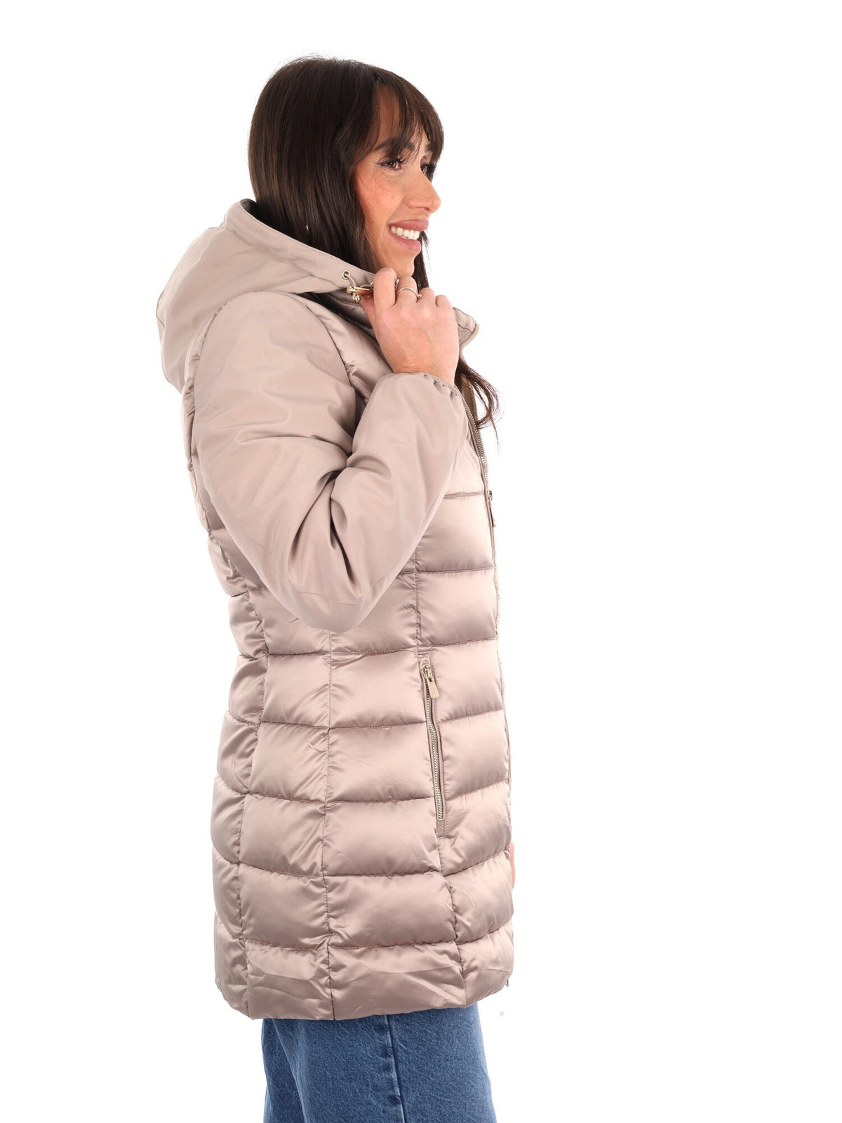 Yes zee giaccone da donna beige