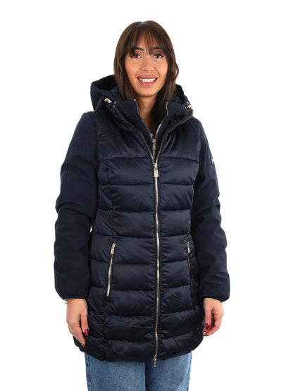 Yes zee giaccone da donna blu