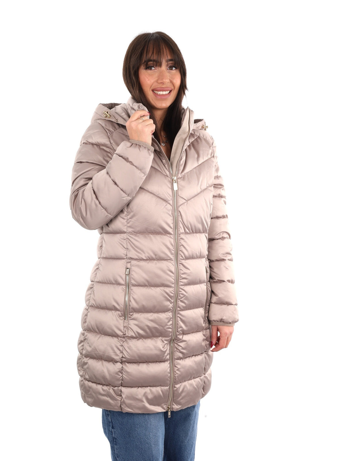 Yes zee giaccone da donna beige