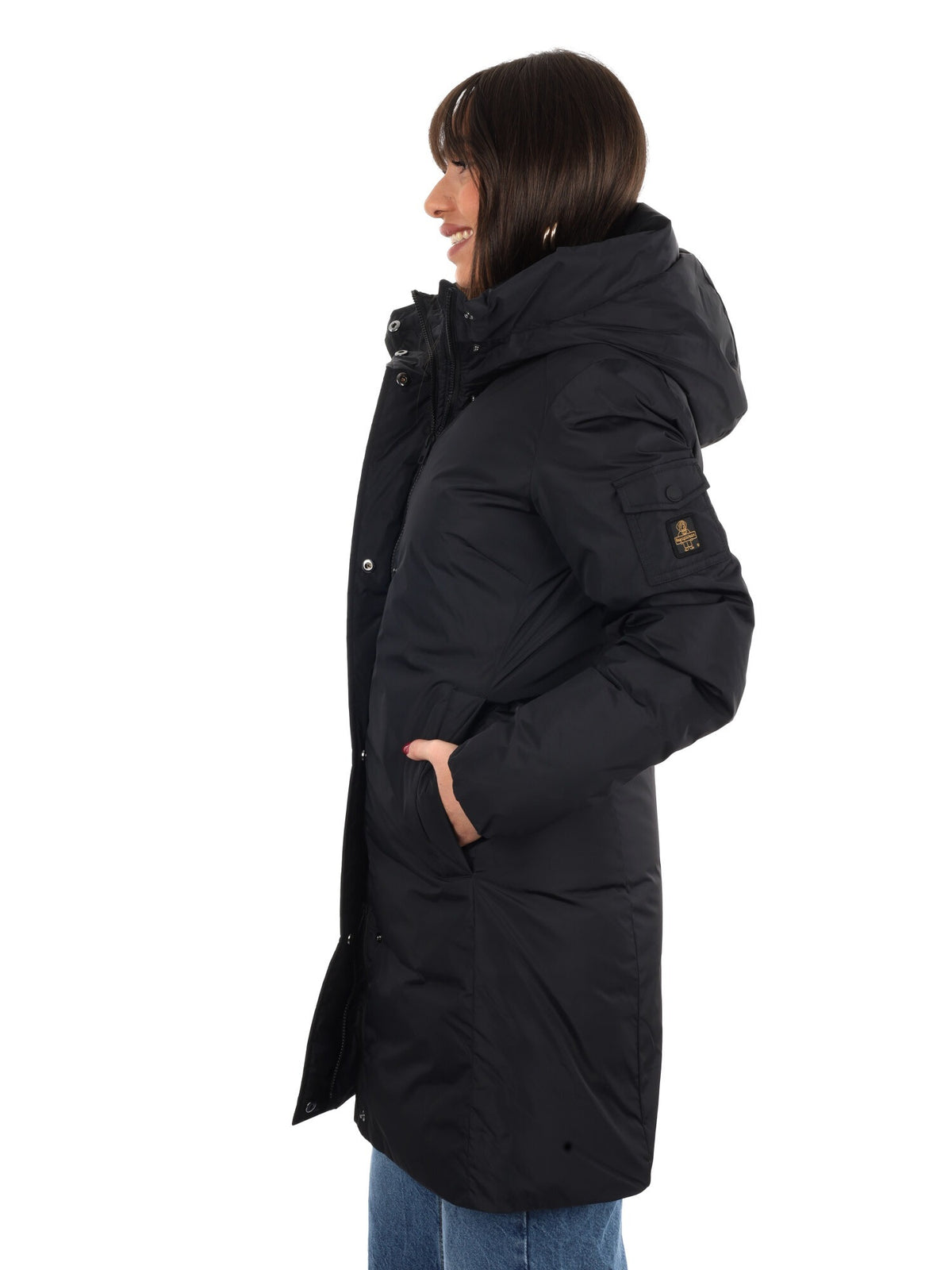 Refrigiwear l. nebla giaccone da donna nero