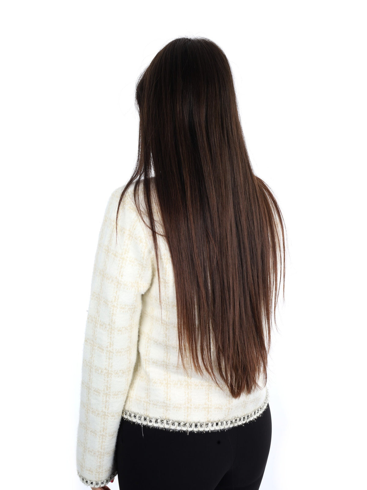 Miss love maglia da donna bianco
