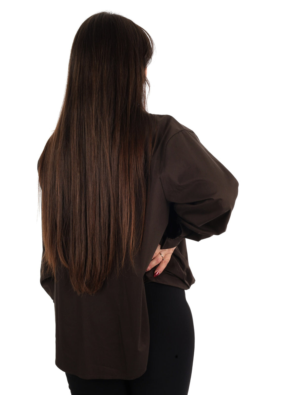 Miss love camicia ar da donna cioccolato