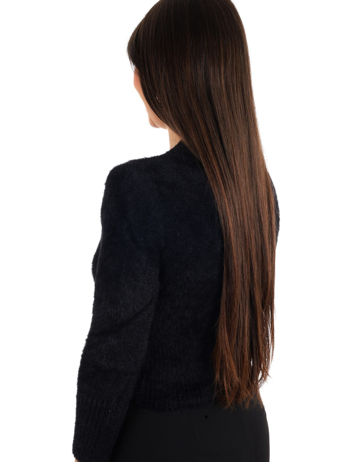 Miss love cardigan maglia da donna nero