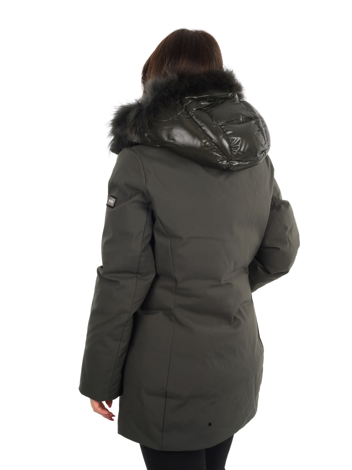 Yes zee giaccone da donna verde militare