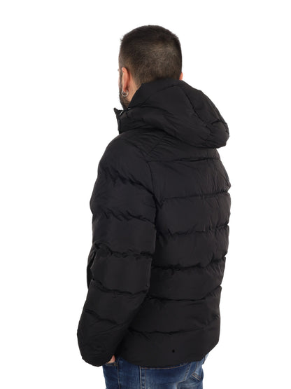 Superdry sport puffe giubbino da uomo nero