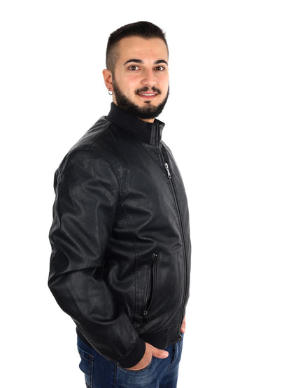 Fb giubbino da uomo nero