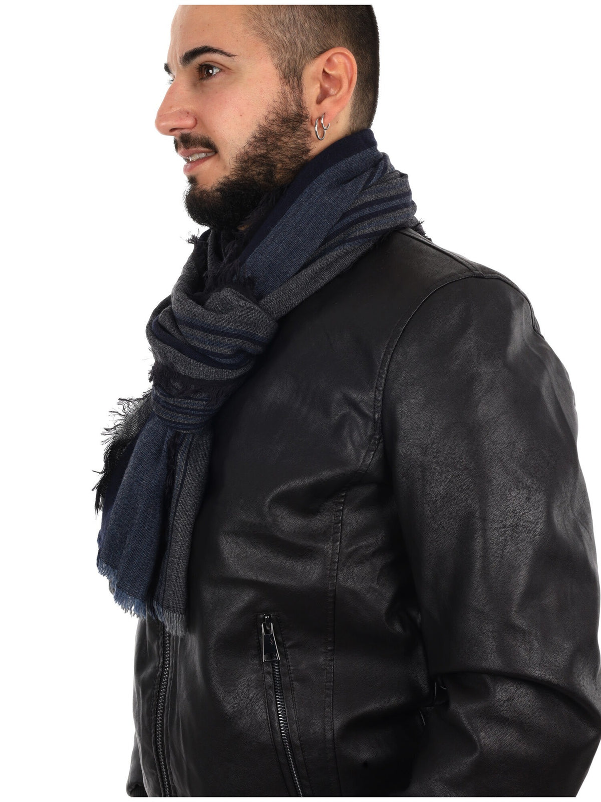 Fb sciarpa da unisex blu