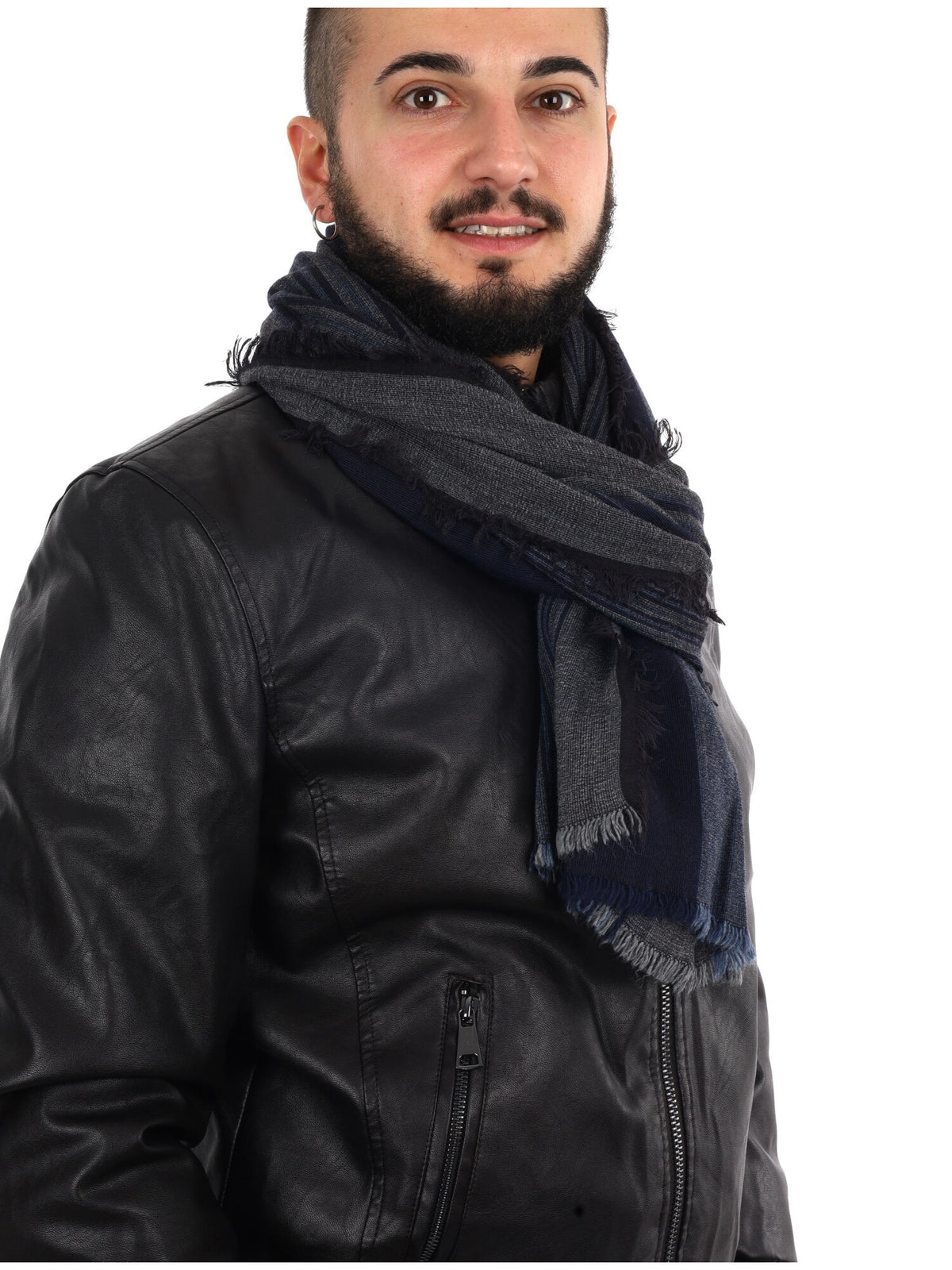 Fb sciarpa da unisex blu