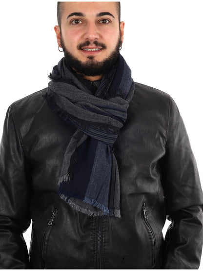 Fb sciarpa da unisex blu