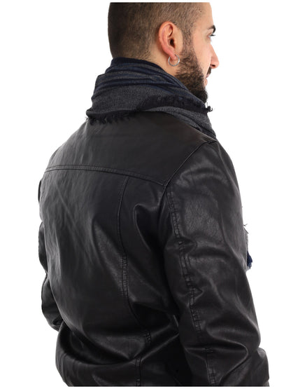 Fb sciarpa da unisex blu