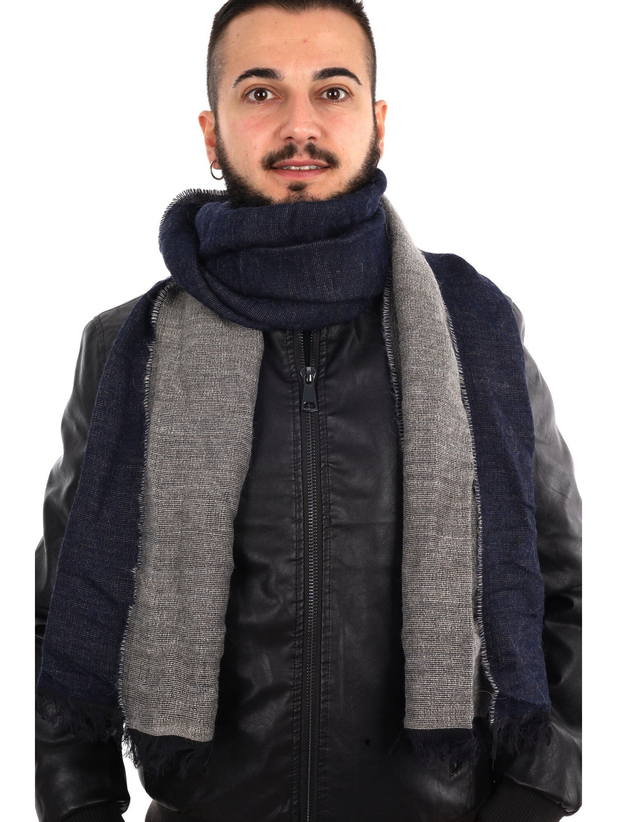 Fb sciarpa da unisex blu