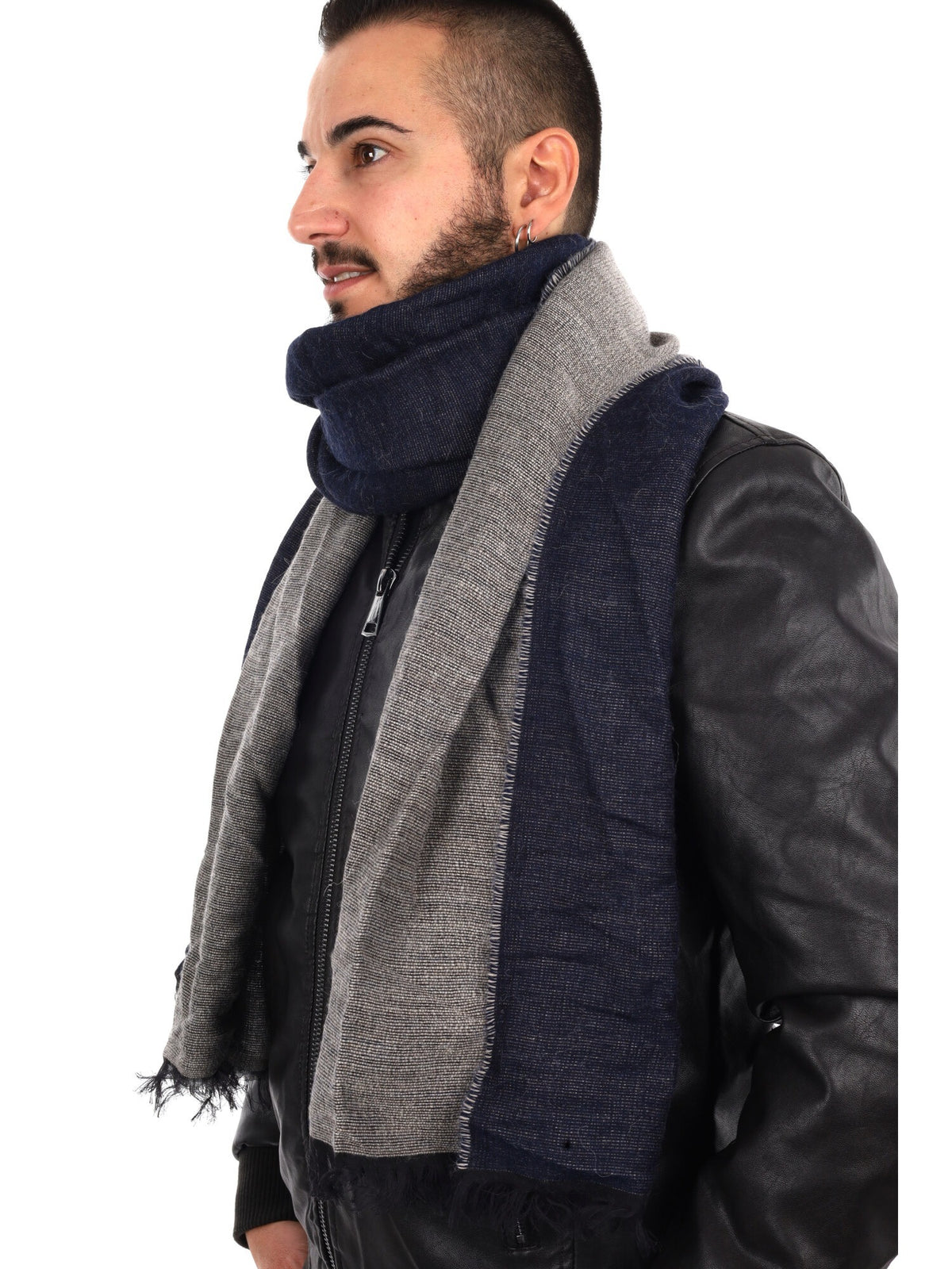 Fb sciarpa da unisex blu